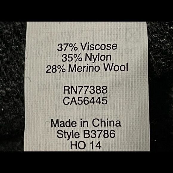 J.CREW factory intarsia reindeer size xs merino wool blend EUC grey - Picture 5 of 6